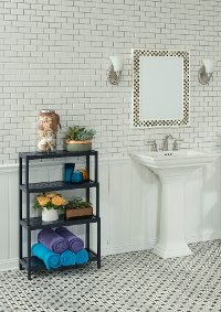 Graphite Gray Solid Wood 4 Tier Step Back Bookshelf - Dunnsville-2