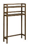 Antique Chestnut Solid Wood 2 Tier Space Saver Shelf - Dunnsville