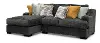 Challenger Gray 2 Piece Sectional