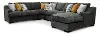 Challenger Gray 4 Piece Sectional