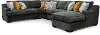 Challenger Gray 4 Piece Sectional