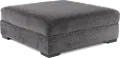 CHLCOOT Challenger Graphite Gray Cocktail Ottoman