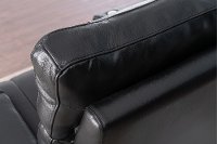 Black Leather-Match Triple Power Theater Recliner - Carter-8