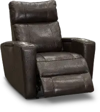 Carter Brown Leather-Match Triple Power Theater Recliner