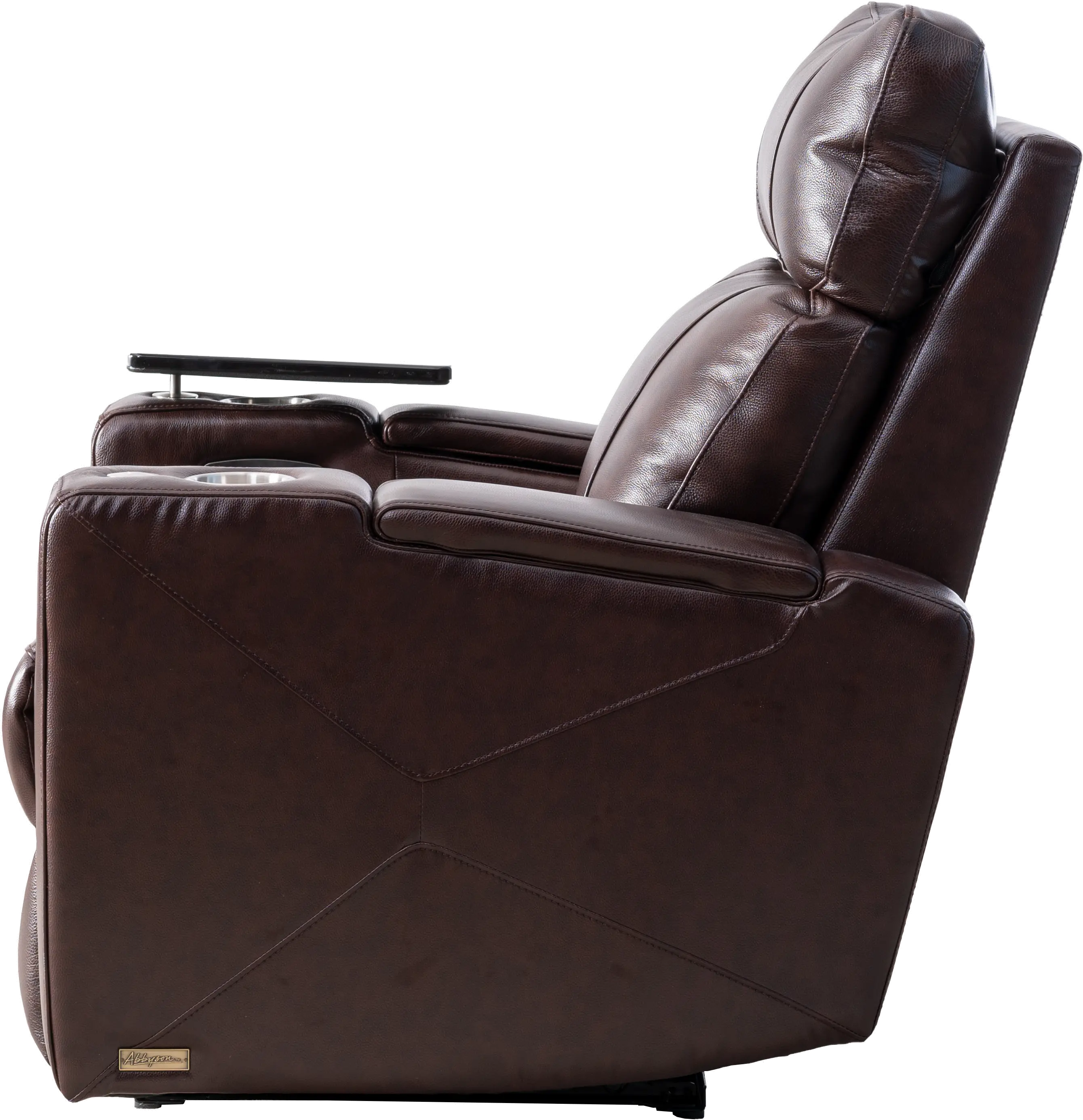 Carter Brown Leather-Match Triple Power Theater Recliner-6