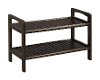 Espresso Brown Solid Wood Large Bench - Abingdon