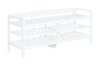 White Solid Wood Multi-Function Shelf - Abingdon