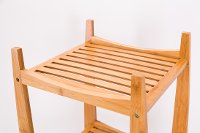 Natural Bamboo Tower Shelf-4