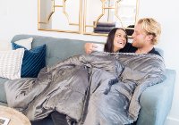 TRUBlanket Gray 20 lb. Weighted Blanket -4