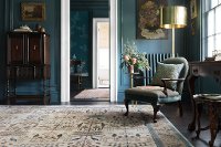 8 x 10 Large Modern Vintage Natural Area Rug - Nairi-5
