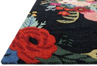 5 x 8 Medium Bright Floral Area Rug - Les Fleurs-3