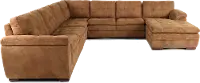 Sandy 5-Piece Right-Facing Chaise U-Shaped Sectional