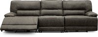 Slate Gray 3 Piece Power Reclining Sofa - Karma