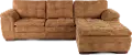 Sandy Brown 2 Piece Chaise Sectional