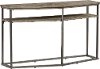 Ash Blonde and Metal Angular Sofa Table - Adison Cove