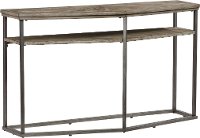 Ash Blonde and Metal Angular Sofa Table - Adison Cove