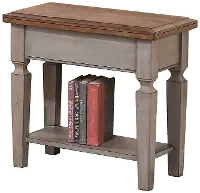 Barnwell Two Tone Chairside Table