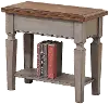 Barnwell Two Tone Side Table