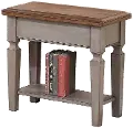 Barnwell Two Tone Side Table