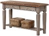 Barnwell Two Tone Console Table