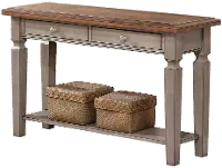 Barnwell Two Tone Console Table