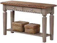 Barnwell Two Tone Country Cottage Console Table