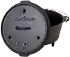 DO10 Camp Chef 6 Quart Deluxe 10 Inch Dutch Oven - Cast Iron