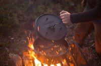 DO14 Camp Chef 12 Quart Deluxe 14 Inch Dutch Oven- Cast Iron-2