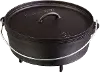 SDO10 Camp Chef 4 Quart Classic 10 Inch Dutch Oven- Cast Iron