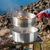 DP10 Camp Chef 10.5 Quart Aluminum Frying Pot Set