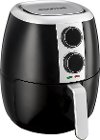 Gourmia 4.5 qt. Analog Air Fryer - Black/Silver