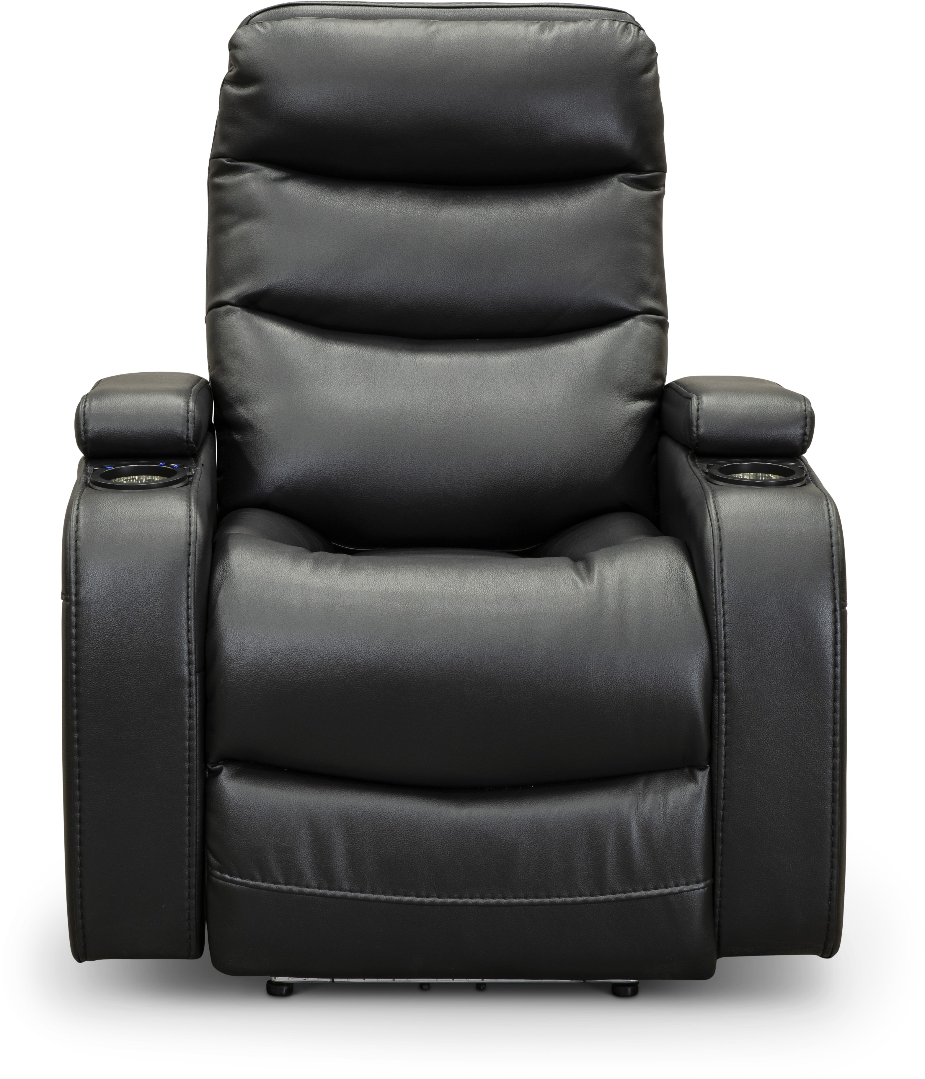 Black Power Home Theater Recliner - Cinema-1