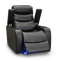 Black Power Home Theater Recliner - Cinema-2