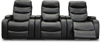 Black 3 Piece Power Home Theater Seating - Cinema-2