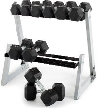 Weider 200 LB Dumbbell Weight Set-1