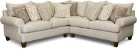Traditional Beige Sectional Sofa with LAF Sofa - Swift-3