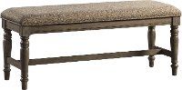 Roasted Oak Upholstered Dining Bench - Balboa Park