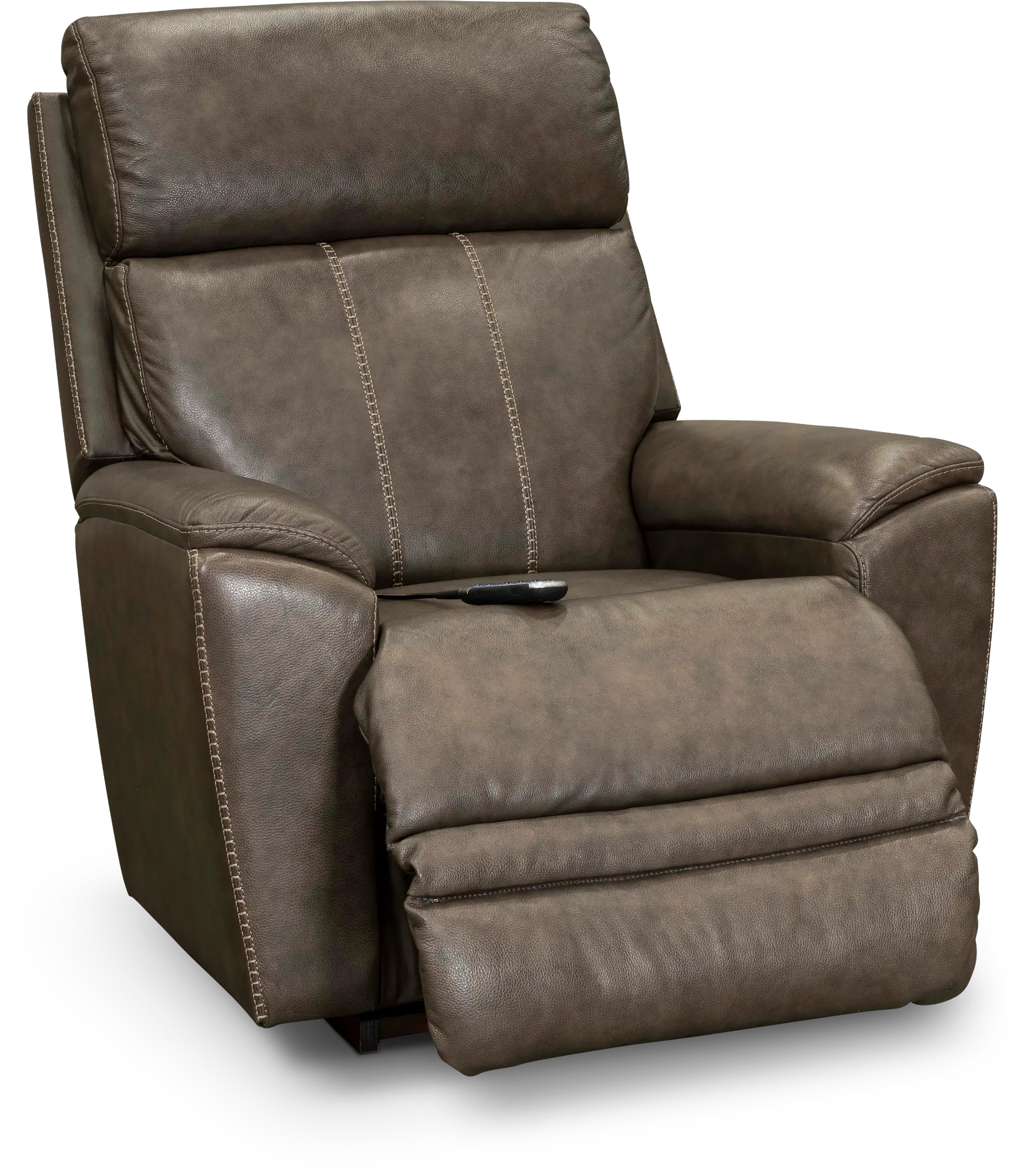 P1M-754/LB159053 Gray Rocker Recliner with Massage and Heat - Talladega-1