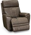 P1M-754/LB159053 Gray Rocker Recliner with Massage and Heat - Talladega