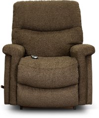 1M-729/D160678 Sable Brown Rocker Recliner with Massage and Heat - Baylor