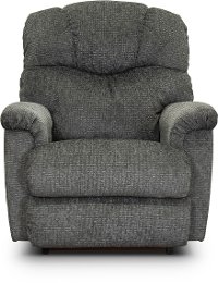 1HR-515/B157886 Midnight Blue Power Rocking Recliner with Headrest & Lumbar - Lancer
