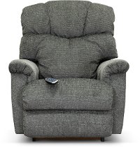 1HR-515/B157886 Midnight Blue Power Rocking Recliner with Headrest & Lumbar - Lancer-6