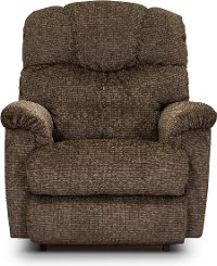 1HR-515/B157877 Mocha Power Rocking Recliner with Headrest & Lumbar - Lancer