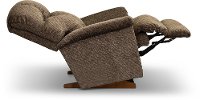 1HR-515/B157877 Mocha Power Rocking Recliner with Headrest & Lumbar - Lancer-3