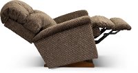 1HR-515/B157877 Mocha Power Rocking Recliner with Headrest & Lumbar - Lancer-5