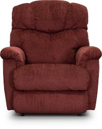 1HR-515/B157808 Wine Power Rocking Recliner with Headrest & Lumbar - Lancer
