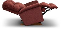 1HR-515/B157808 Wine Power Rocking Recliner with Headrest & Lumbar - Lancer-3
