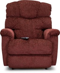 1HR-515/B157808 Wine Power Rocking Recliner with Headrest & Lumbar - Lancer-6