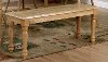 Natural Wood Country Dining Bench - Adriano