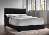 Black Twin Upholstered Platform Bed - Westfield